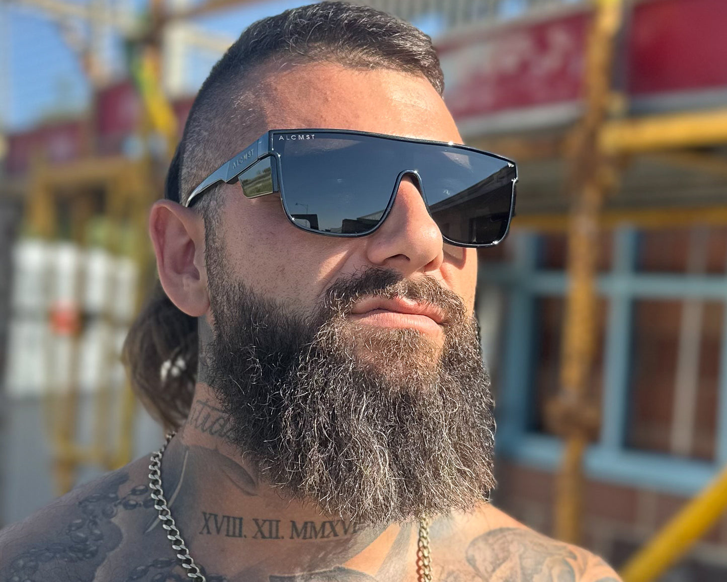 ALCMST® GOLD-DIGGER Black Frame/Black Polarised Lens