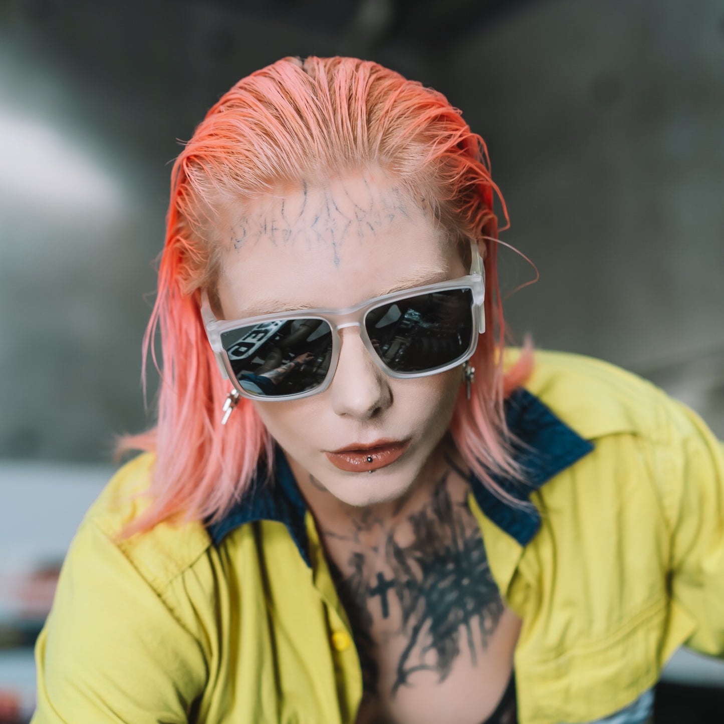 Lab-Tech Frosted Silver Mirror POLARISED