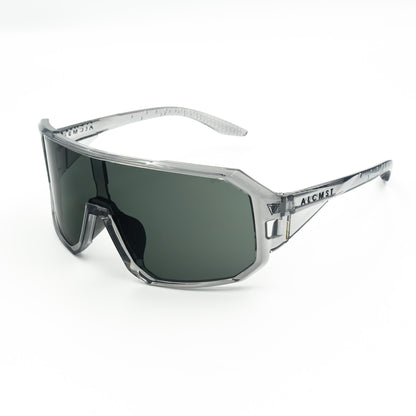 ALCMST® PIT-TECH Clear Grey Frame/Black Polarised New Lens coatings from USA