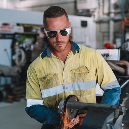 Lab-Tech Frosted Silver Mirror POLARISED